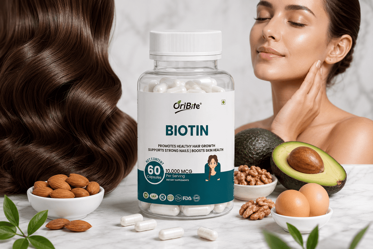 Biotin Capsules for Hair Growth: Complete Daily Guide - Oribite