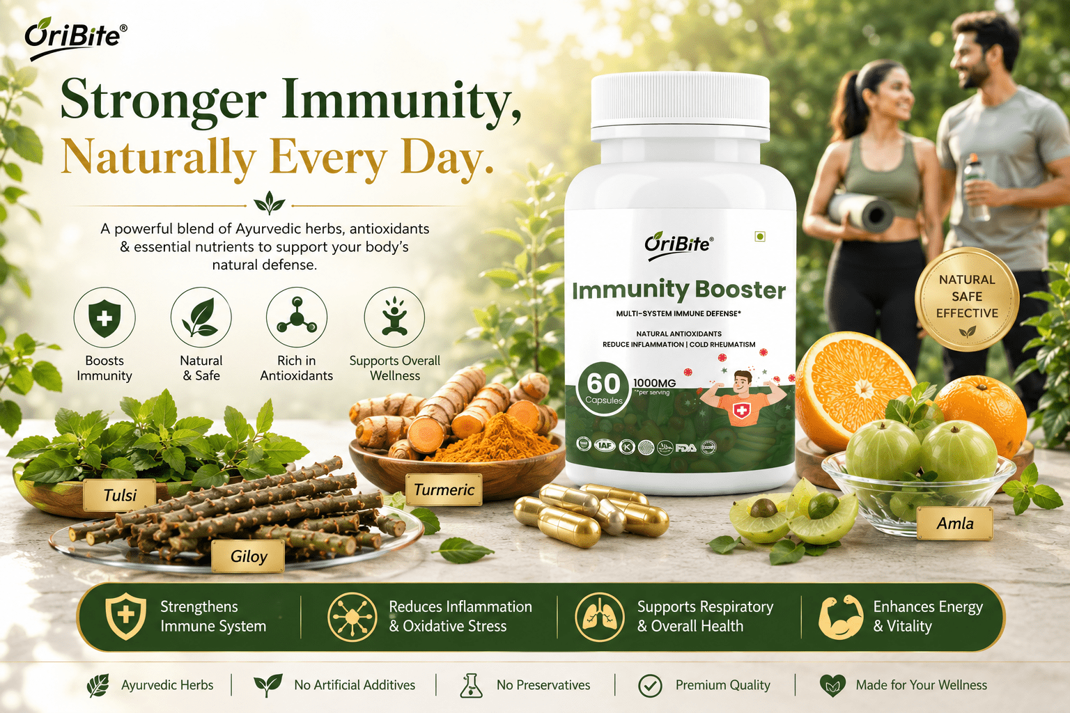 Best Immunity Booster Capsules for Daily Wellness - Oribite