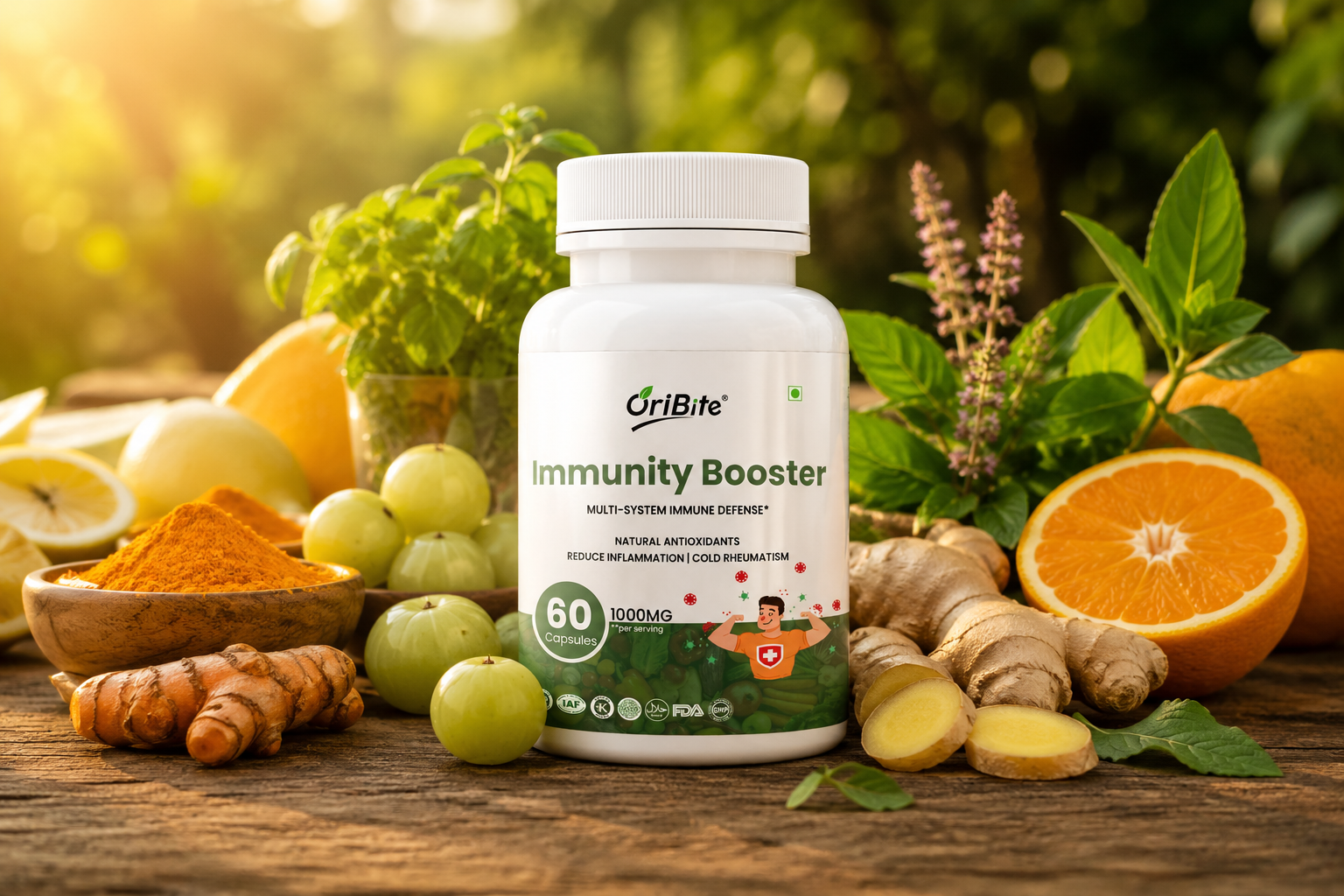 Immunity Booster Capsules for Daily Wellness Support