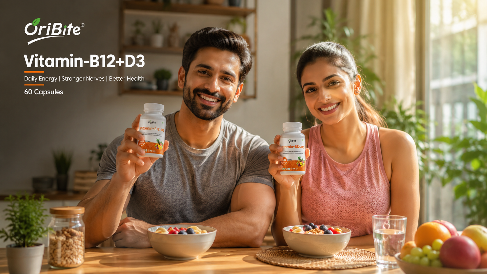 Vitamin B12 + D3 Capsules Benefits for Daily Energy