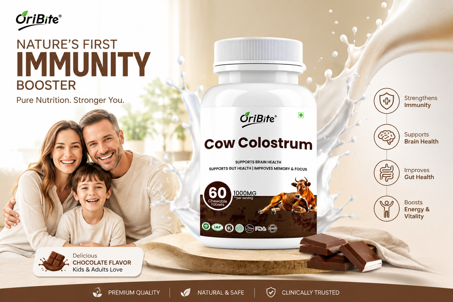 Cow Colostrum Benefits for Immunity and Growth