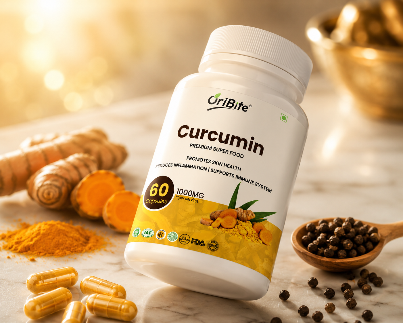 Curcumin Capsules for Joint Pain Relief