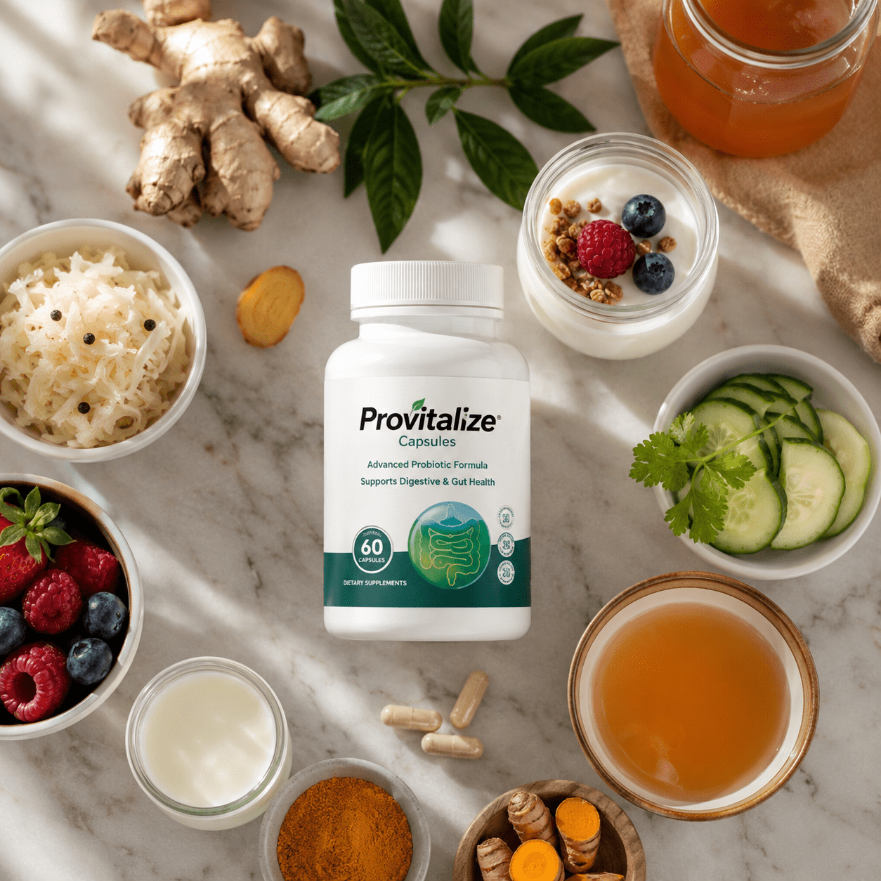 Provitalize Capsules for Daily Gut Wellness - Oribite