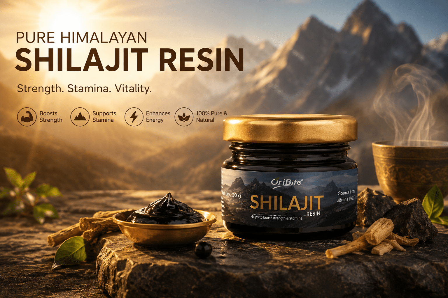 Shilajit Resin Benefits for Energy and Daily Wellness - Oribite