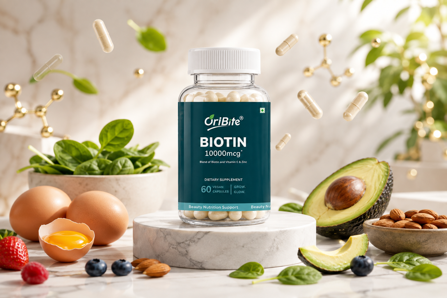 Biotin Capsules for Hair, Skin & Nails: Complete Guide