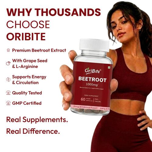 Beetroot Extract Capsules 1000mg
